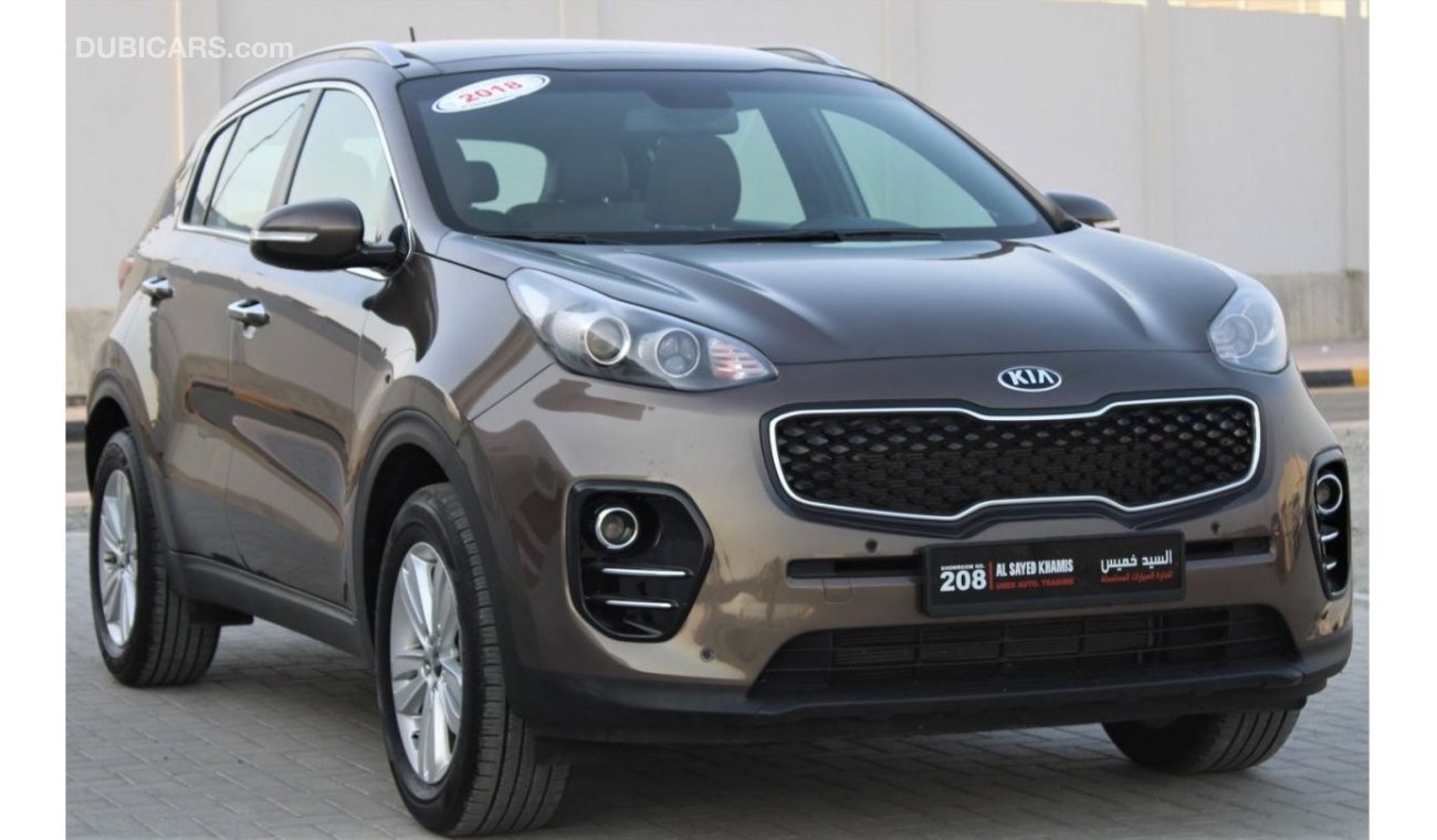 Kia Sportage Kia Sportage 2018 GCC in excellent condition, full option, without paint, without accidents, very cl