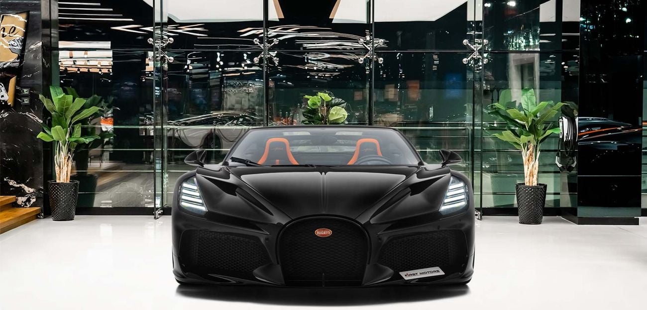 بوغاتي Mistral 8.0L W16 Quad-Turbocharged Engine