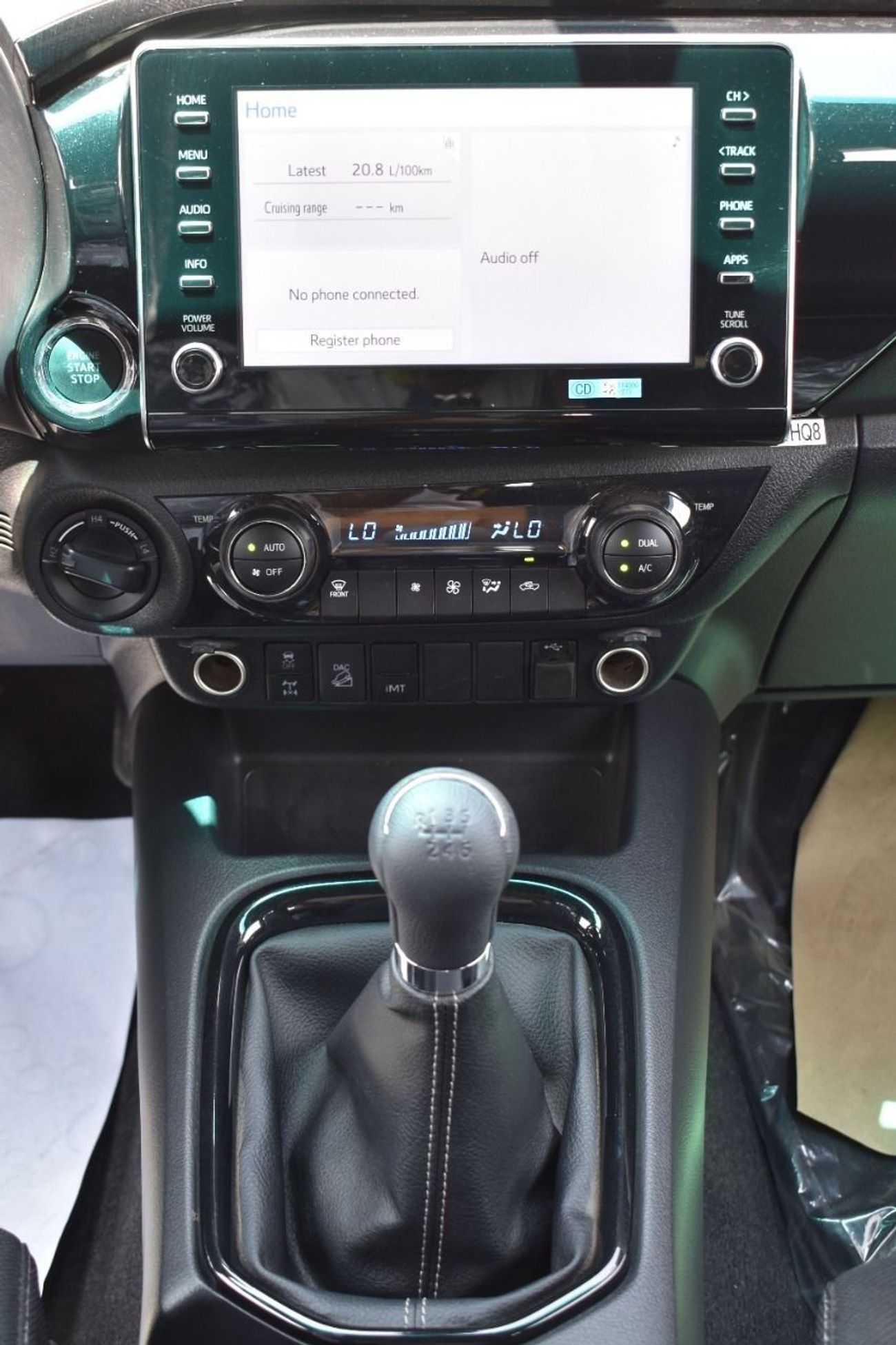 Toyota Hilux 2023 MODEL: TOYOTA HILUX ADVENTURE 2.8L MANUAL TRANSMISSION