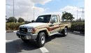 تويوتا لاند كروزر بيك آب 79 Single Cab Pickup Lx  V6 4.0l Petrol 4wd Manual Transmission