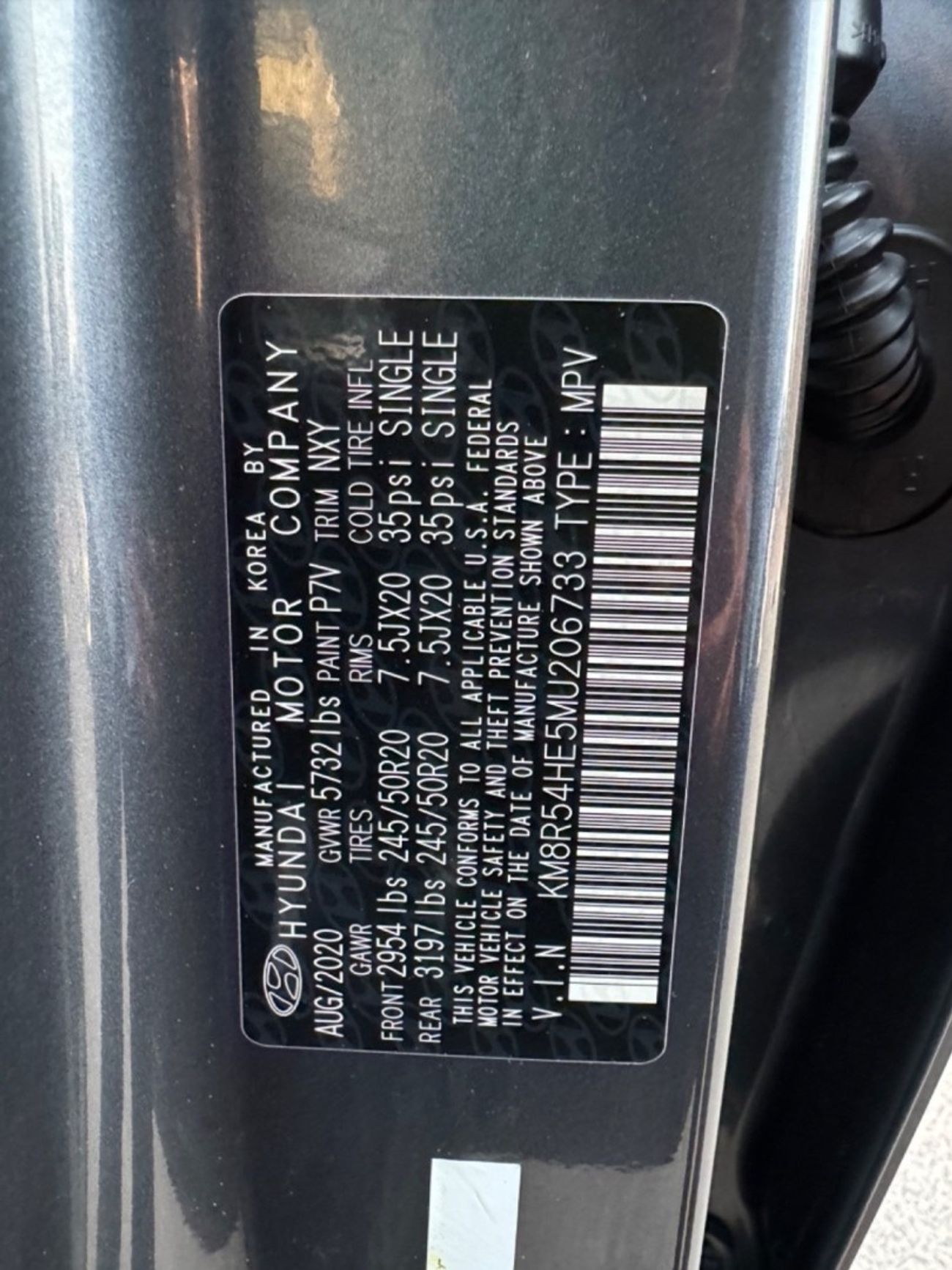 هيونداي باليساد Premium - Nappa 3.8L 2021 LIMITED PANORAMA CALLIGRAPHY 360 CAMERAS UAE PASS