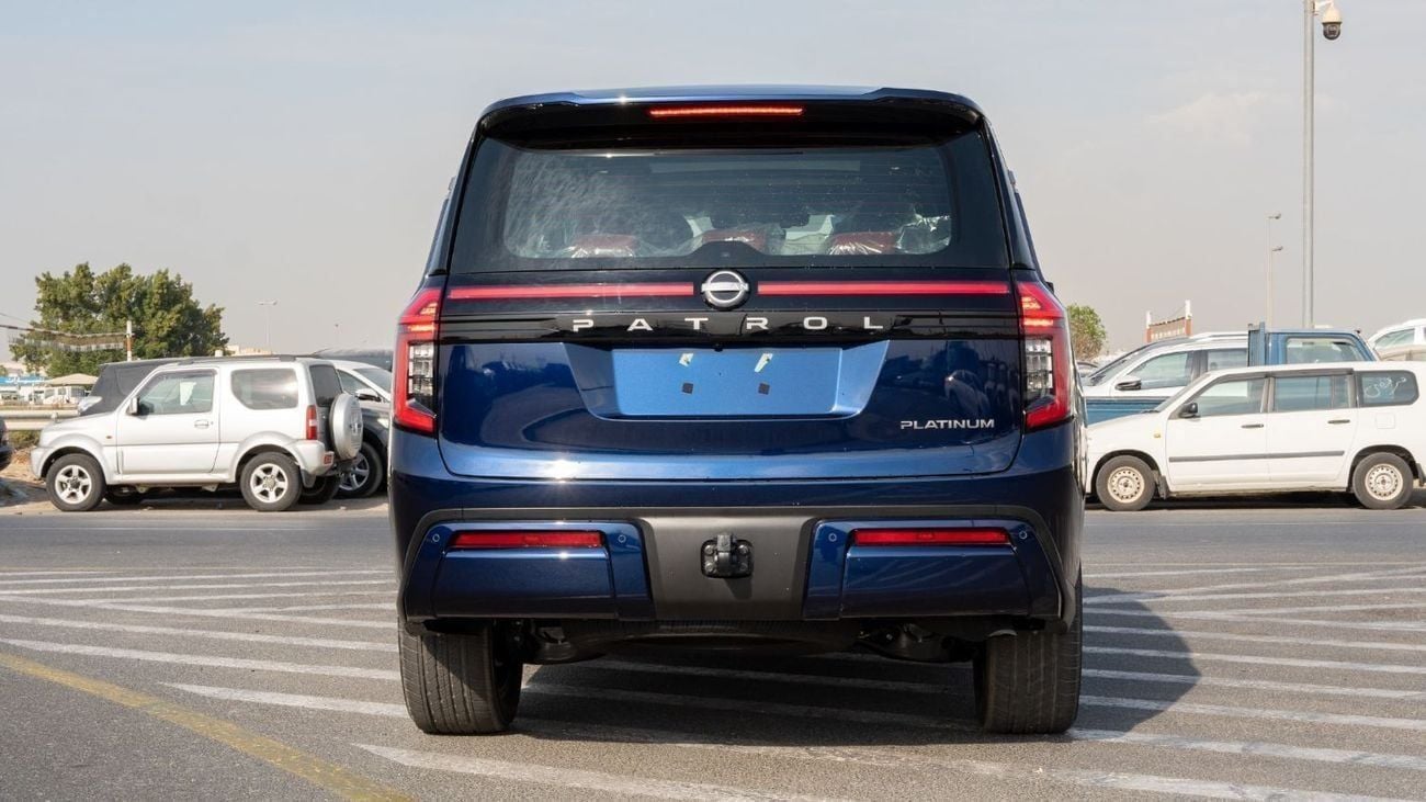 نيسان باترول 2026 Nissan Patrol V6 3.5L Twin Turbo LE Platinum Blue