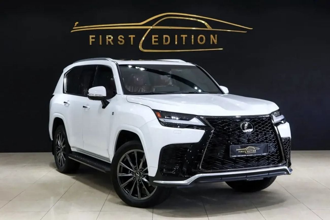 Lexus LX600 F SPORT | GCC Specs | 0km l AlFuttaim Warranty