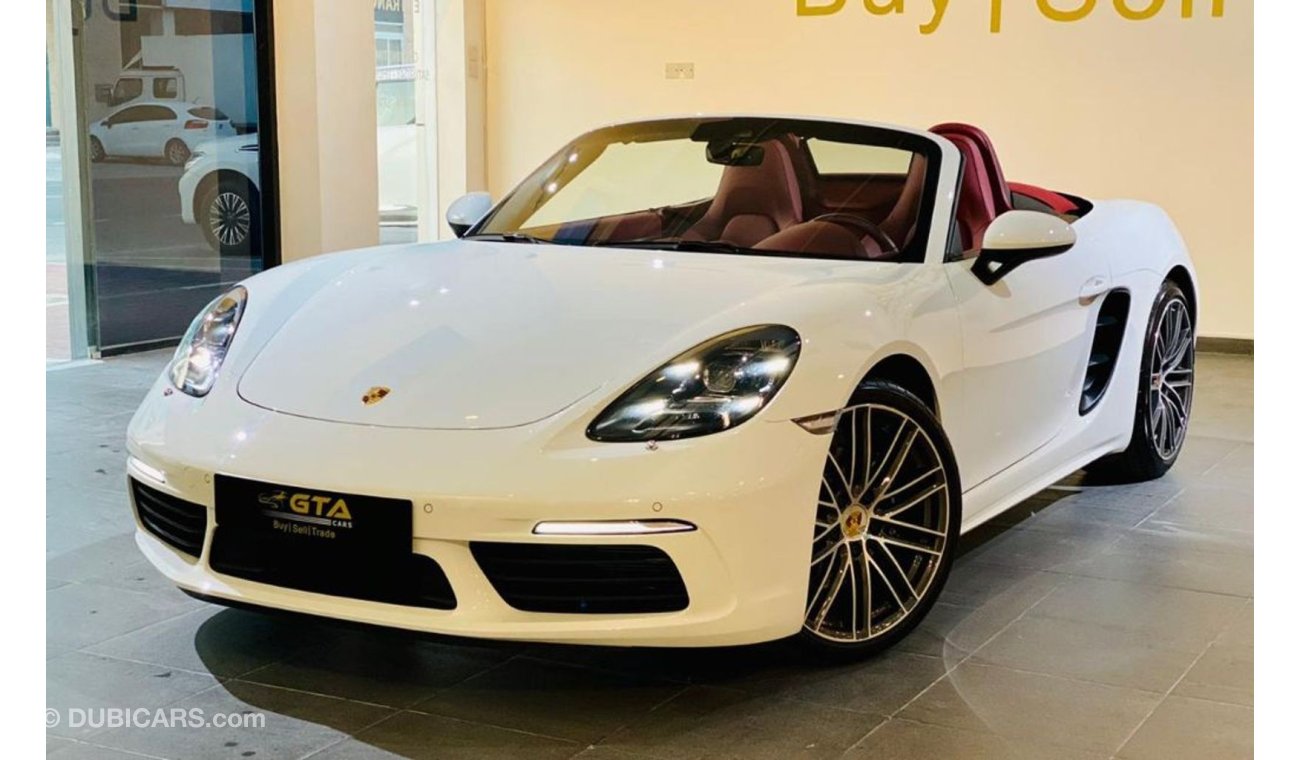 بورش بوكستر 718 2019 Porsche 718 Boxster, Warranty, Service Contract, GCC, Low Kms