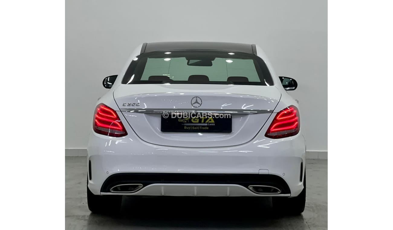 Mercedes-Benz C 200 AMG Pack 2017 Mercedes Benz C200 AMG Line, Full Service History, GCC