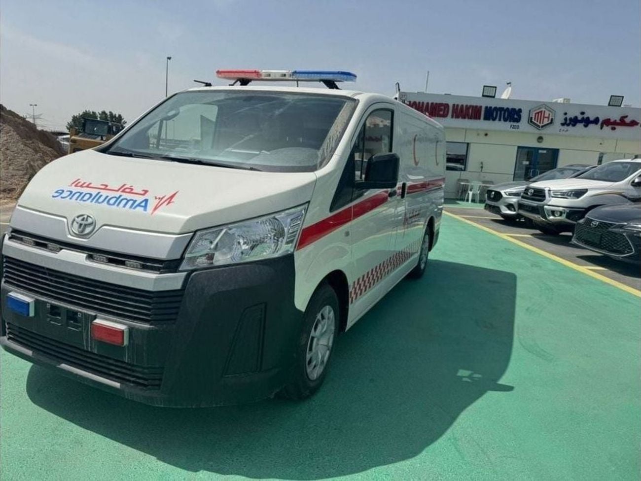 تويوتا هاياس 3.5L PETROL V6 STD ROOF AMBULANCE 2024