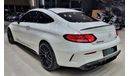 Mercedes-Benz C 63 Coupe MERCEDES C63S GCC 2019 FULL SERVICE HISTORY FROM GARGASH UNDER WARRANTY TILL 2024 FOR 349K AED