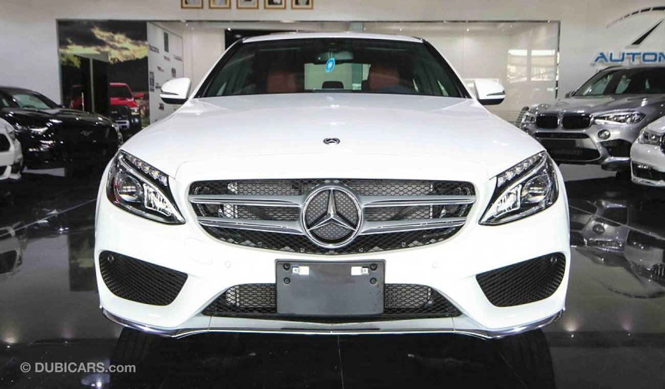 Mercedes-Benz C 250 2018, 2.0 V4-Turbo GCC, 0km with 2 Years Unlimited Mileage Warranty