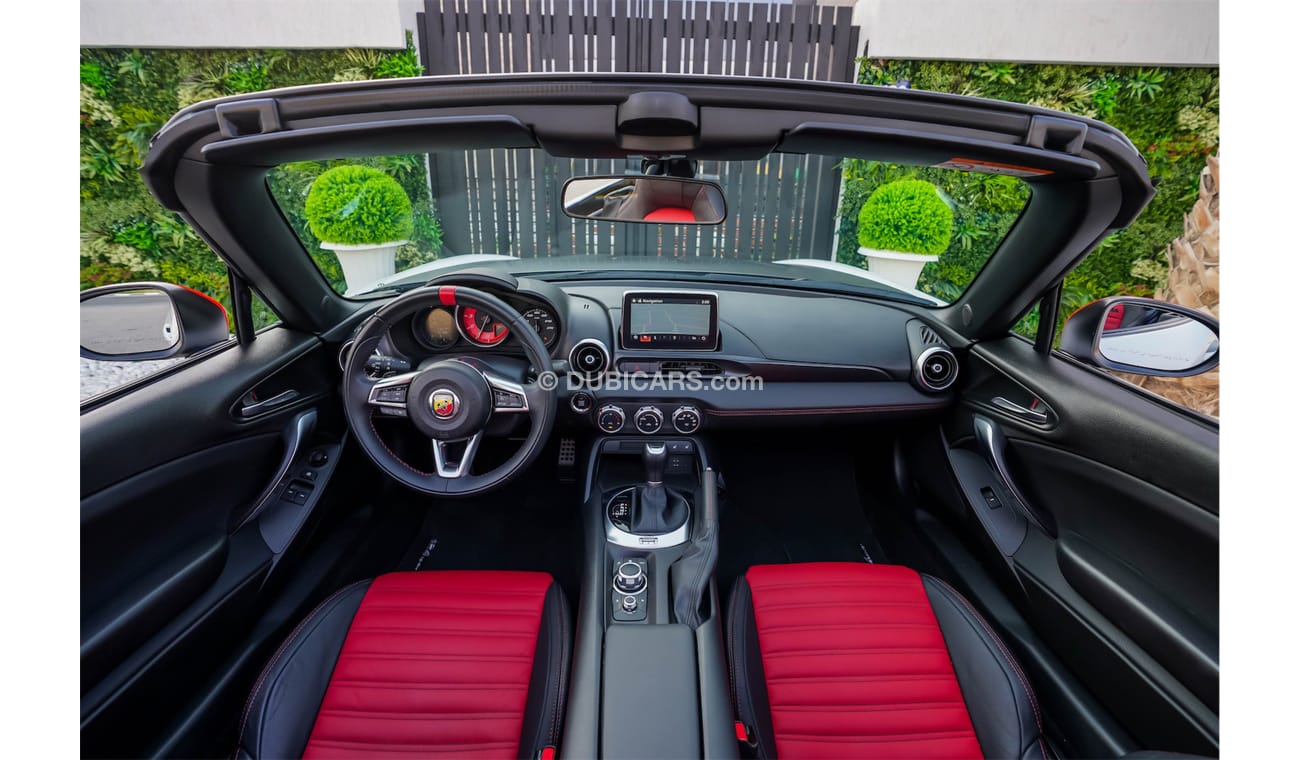 Fiat 124 Spider ABARTH | 1,841 P.M | 0% Downpayment | Full Option | Magnificent Condition!