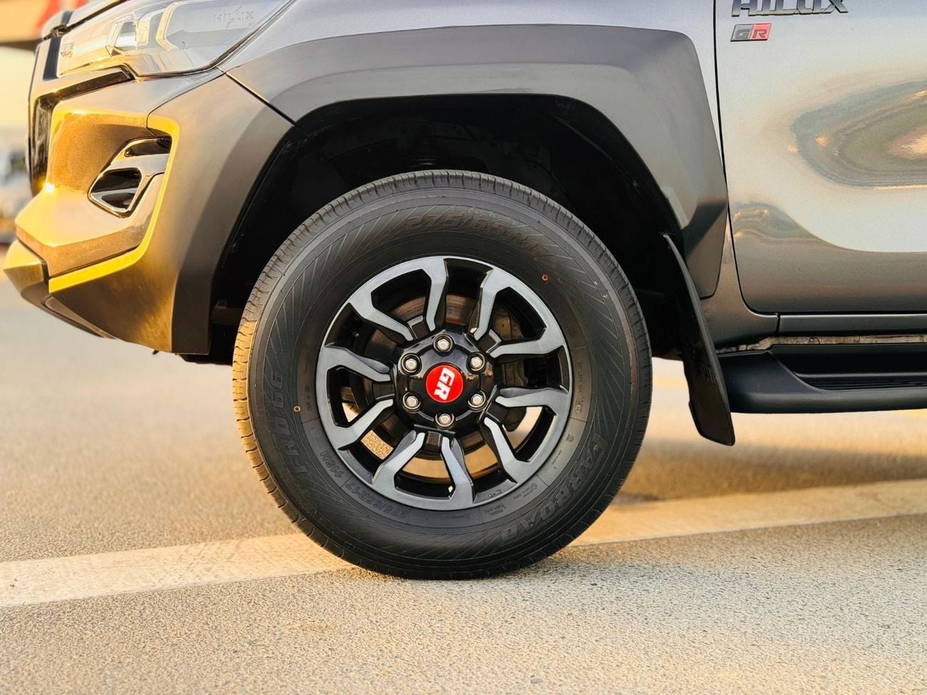 Toyota Hilux MODIFIED TO 2024 GR SPORT | LOADED SPORTS BAR WITH BASKET | AFTER MARKET SIDE FENDERS | 2018 | RHD |