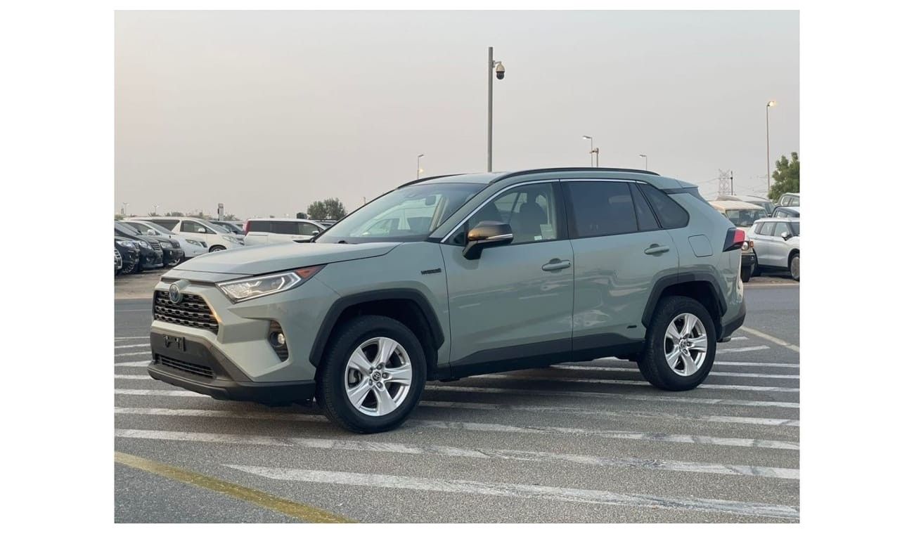 تويوتا راف ٤ 2020 Toyota Rav4 Hybrid Fuel 2.5L V4 MidOption+ Push Start - 4x4 AWD - 38,000 Mileage