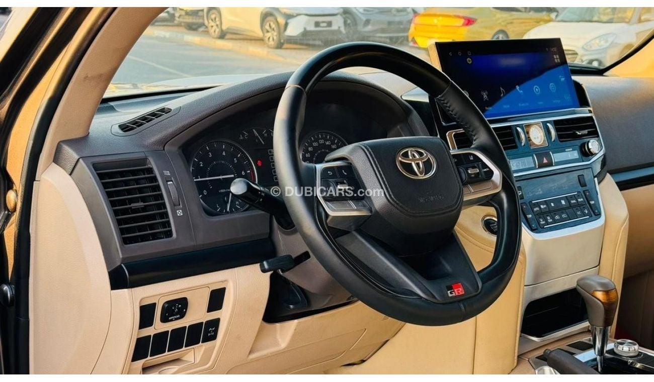 Toyota Land Cruiser 2014 | LHD | MODIFIED TO LC300 2023 MODEL | BEIGE LEATHER INTERIOR | 360 VIEW CAMERA