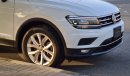 فولكس واجن تيجوان Volkswagen Tiguan SEL 2018 Full Service History GCC Perfect Condition