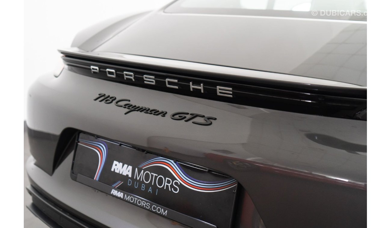 بورش كايمان 2019 Porsche Cayman 718 GTS / Extended Porsche Warranty / Full-Service History / High Option