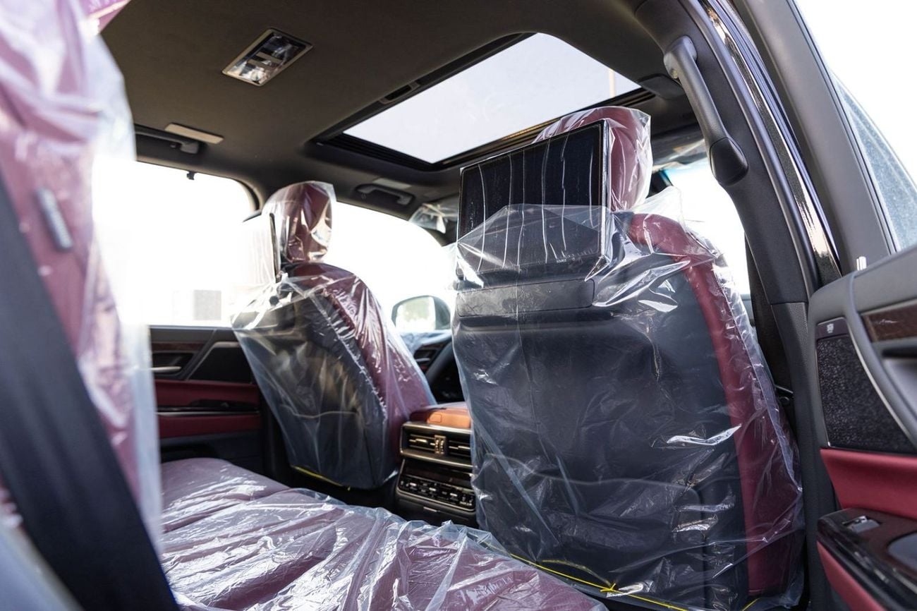 Lexus LX 700h 2026 LEXUS LX700h 3.5L TURBOSPORT HYBRID BLACK / MAROON