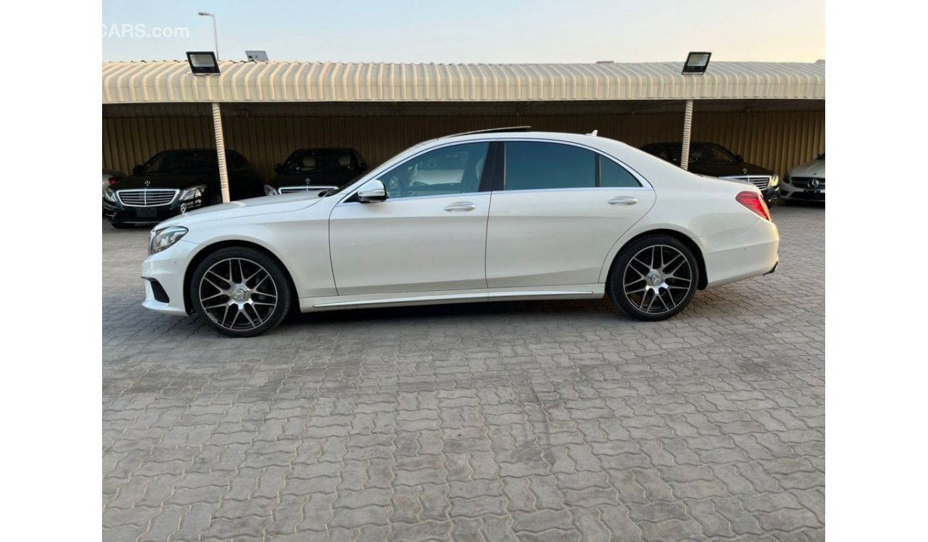 مرسيدس بنز S 550 S550L  مستورد من اليابان اوراق جمارك