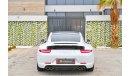 بورش 911 Carrera S  | 4,974 P.M | 0% Downpayment | Spectacular Condition