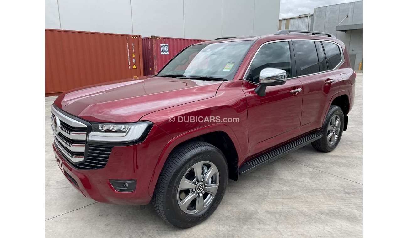 Toyota Land Cruiser 300 Series *2022* Maroon [Right Hand Drive] Sunroof V6 Diesel 4WD Automatic 7 Seats Leather & Electr