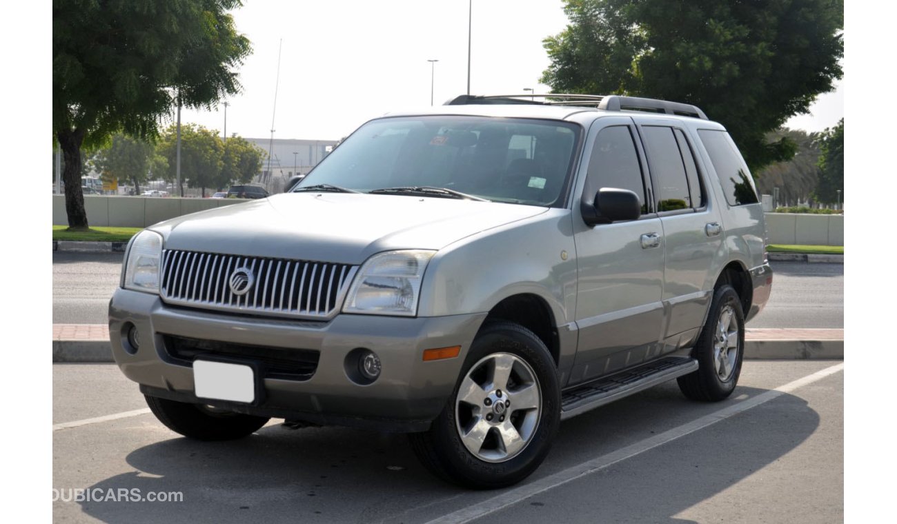 Mercury Mountaineer AWD Mid Range Very Good Condition