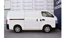 Nissan Urvan AED 879 PM | 2.5L AT NV350 GCC DEALER WARRANTY