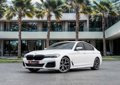 بي أم دبليو 520i 520i M-Sport | 2,644 P.M | 0% Downpayment | BMW WARRANTY+SERVICE | IMMACULATE!