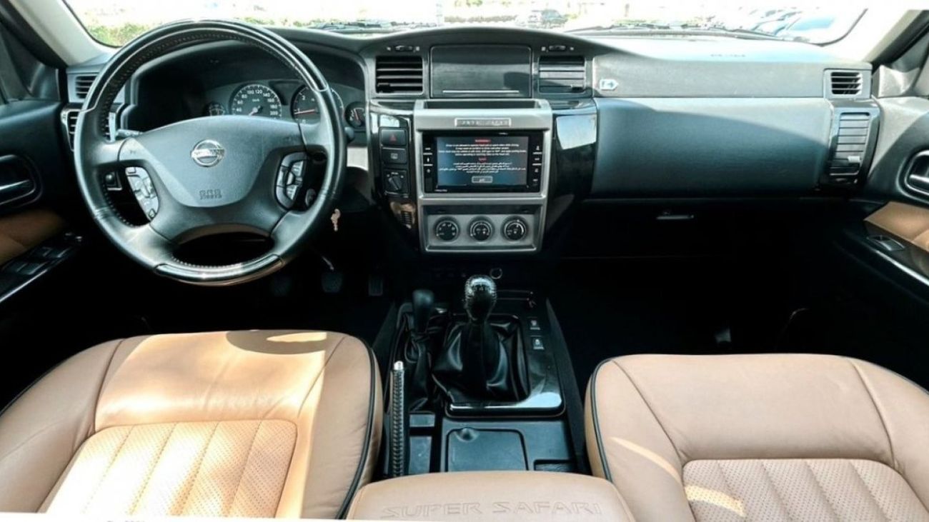 Nissan Patrol NISSAN PATROL SUPER SAFARI M/T 2021 GCC SINGLE OWNER WITH WARRANTY IN MINT CONDITION