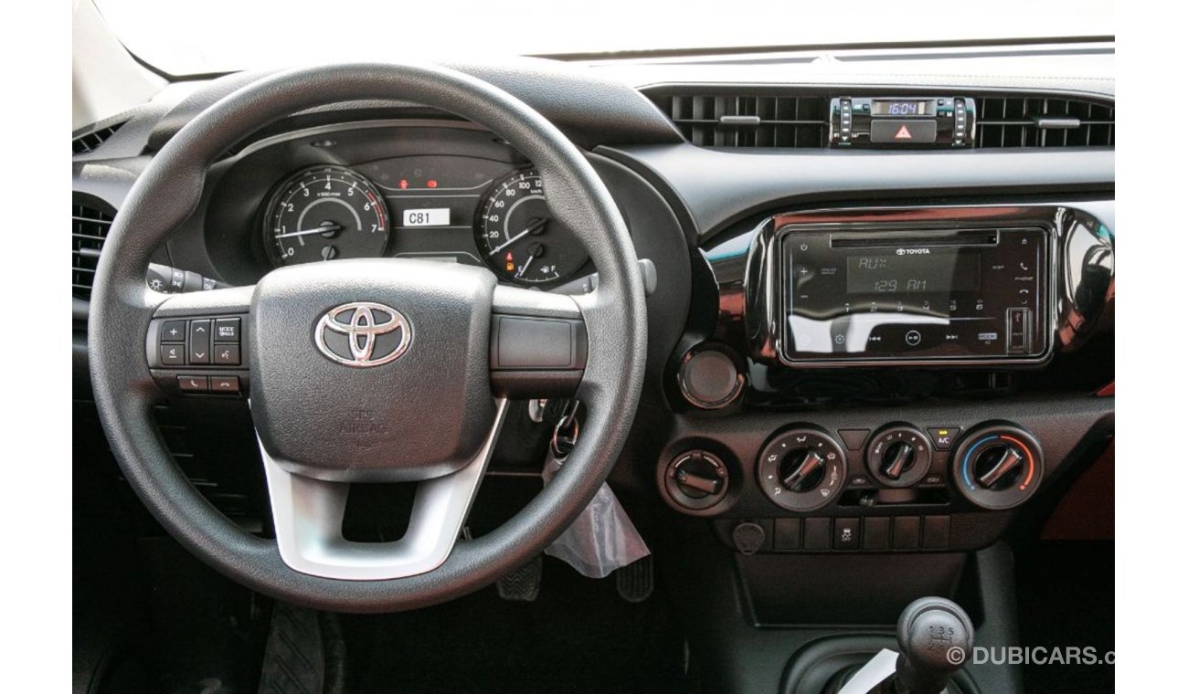 Toyota Hilux DLX 2.7L 4x4 Petrol Basic Option with Bluetooth , Manual Windows and USB