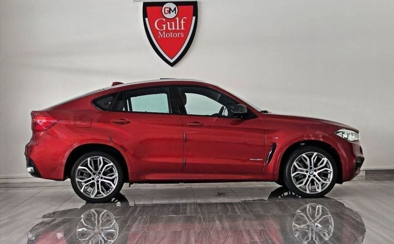 BMW X6 50i LUXURY V8 4.4L-8CYL ORIGINAL PAINT - FULLY AGENCY MAINTAINED. AGMC-DUBAI