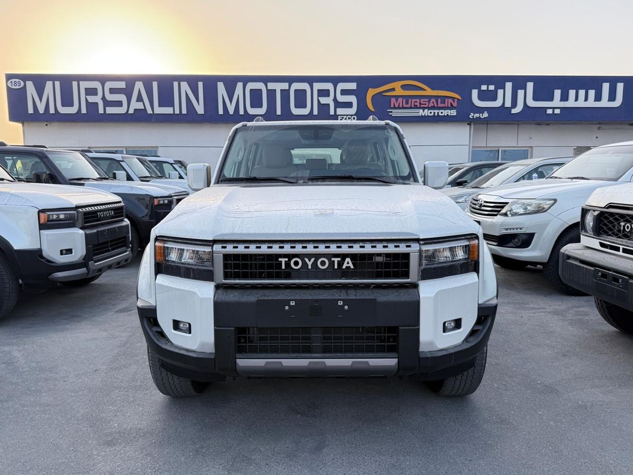 Toyota Prado Toyota Prado 2.8L 2026 Mid All Rounder White Diesel Inside Beige