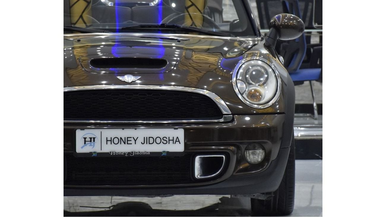 Mini Cooper S EXCELLENT DEAL for our Mini Cooper S Convertible ( 2011 Model ) in Brown Color GCC Specs