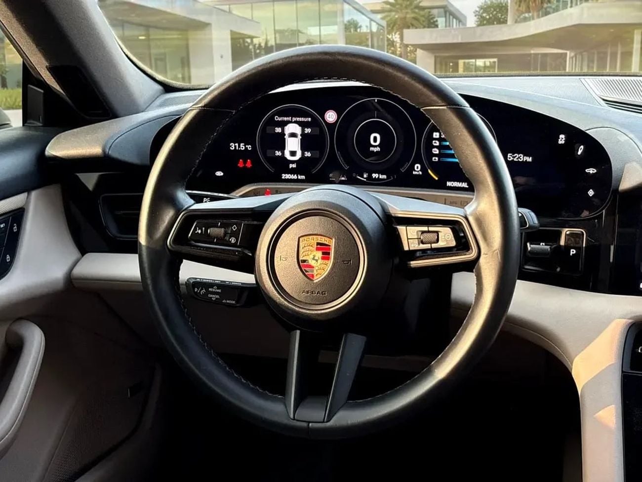 Porsche Taycan TURBO Base AED 3,030 P.M | 0% DOWN PAYMENT | PORSCHE TAYCAN | EV | 2022