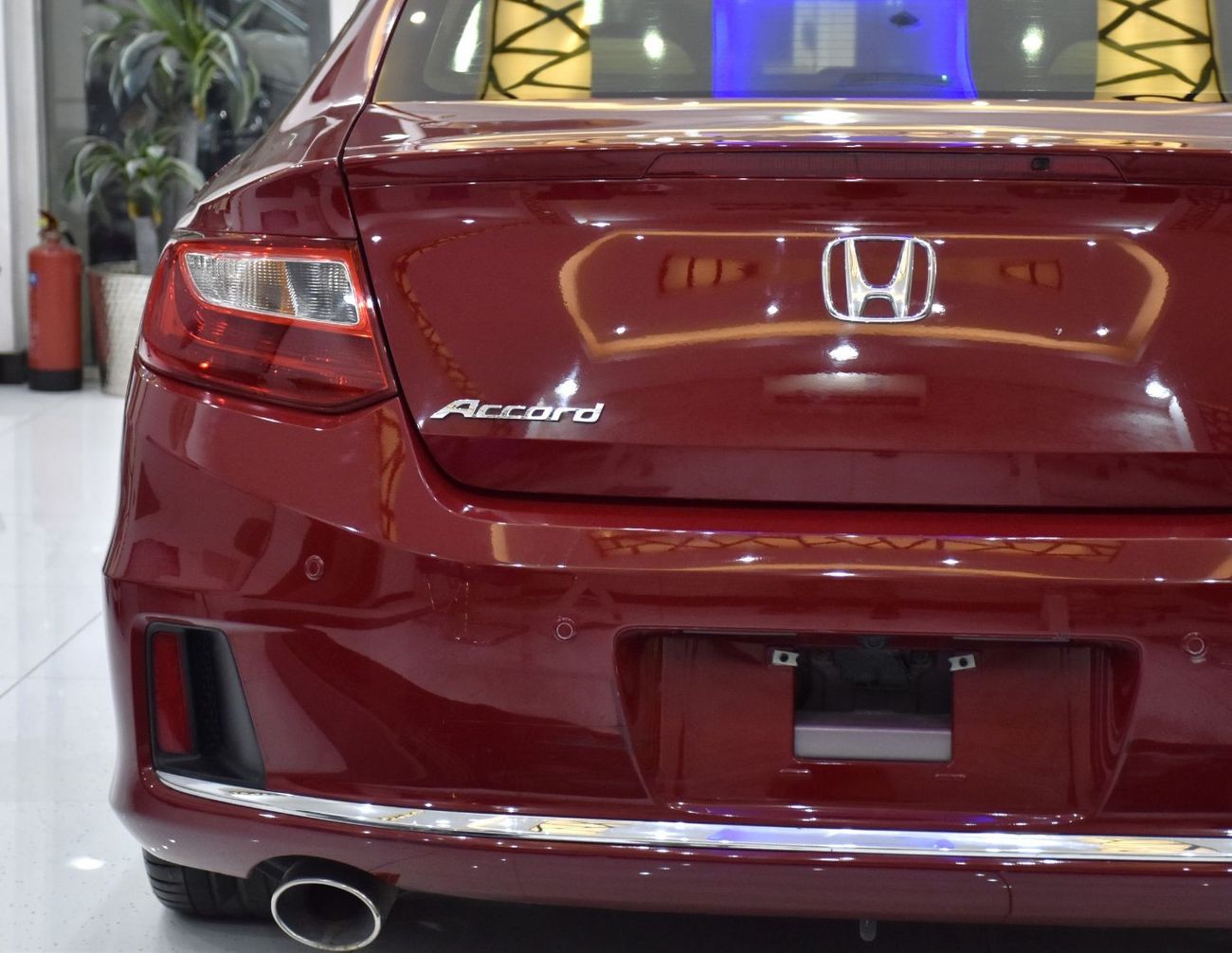 هوندا أكورد كوبيه EXCELLENT DEAL for our Honda Accord Coupe V6 ( 2013 Model ) in Red Color GCC Specs