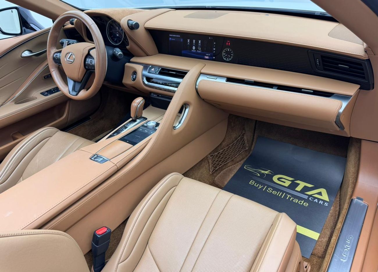 Lexus LC500 Carbon 5.0L 2021 Lexus LC500 Carbon, 1 Year Warranty, Lexus Service History, GCC