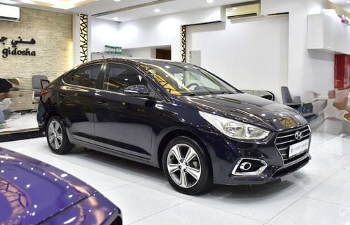 Hyundai Accent GL MID EXCELLENT DEAL for our Hyundai Accent 1.6L ( 2020 Model ) in Blue Color GCC Specs