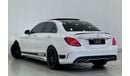 Mercedes-Benz C 63 AMG 2015 Mercedes Benz C63s Edition 1 AMG, Warranty, GCC
