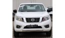 Nissan Navara Nissan Navara 2020 Fourwheel  GCC in excellent condition without accidents