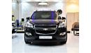 Chevrolet Traverse FULL OPTION & LOW MILEAGE Chevrolet Traverse LT 2012 Model!! in Black Color! GCC Specs