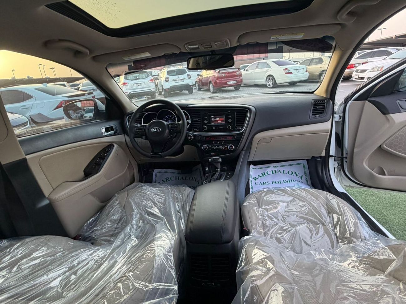 Kia Optima Us, full panoramic