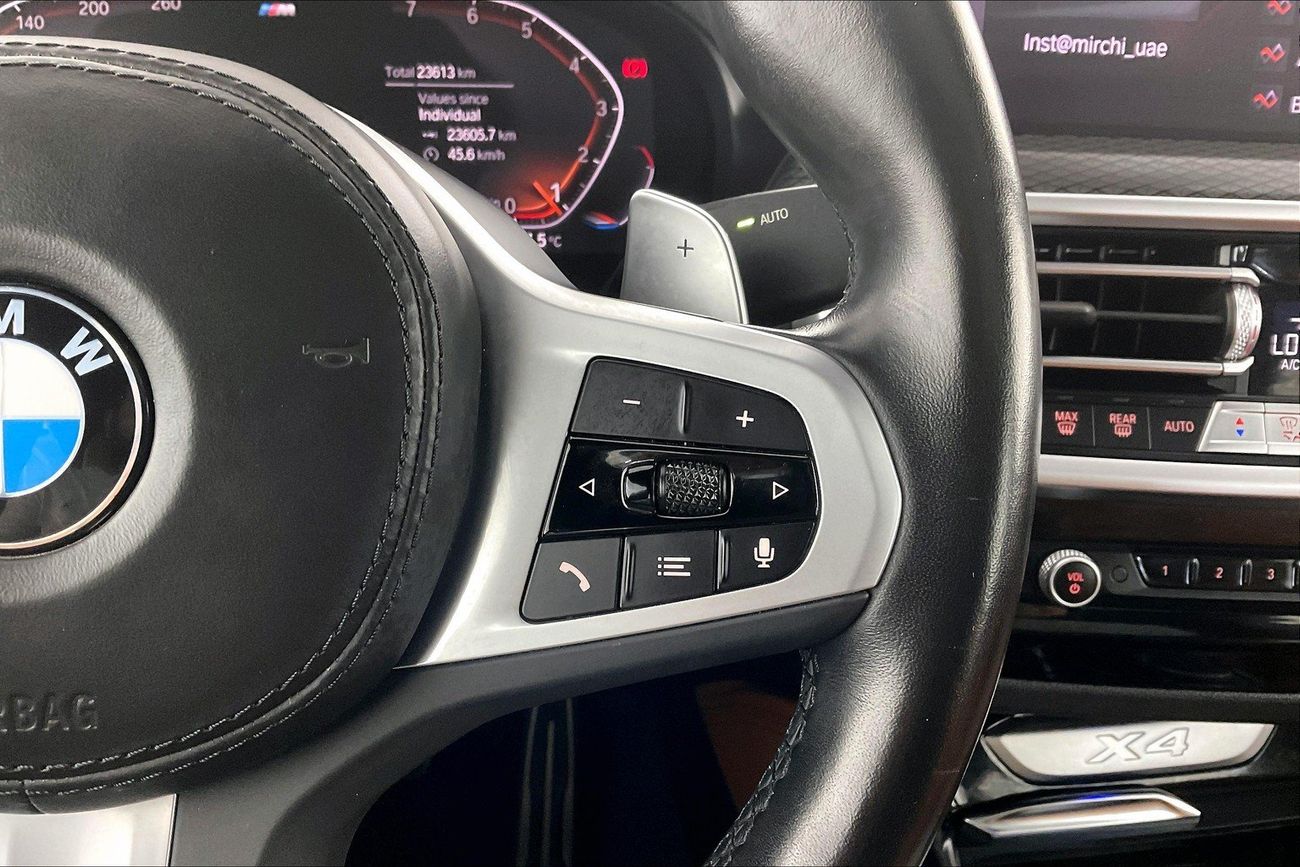 بي أم دبليو X4 xDrive 30i M Sport | National Day Celebration | شامل الضمان | 0 ﺪﻔﻋﺓ ﺃﻮﻟﻯ