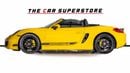 بورش بوكستر 718 Sport Chrono Package-Black Styling Package-Yellow Brake Callipers