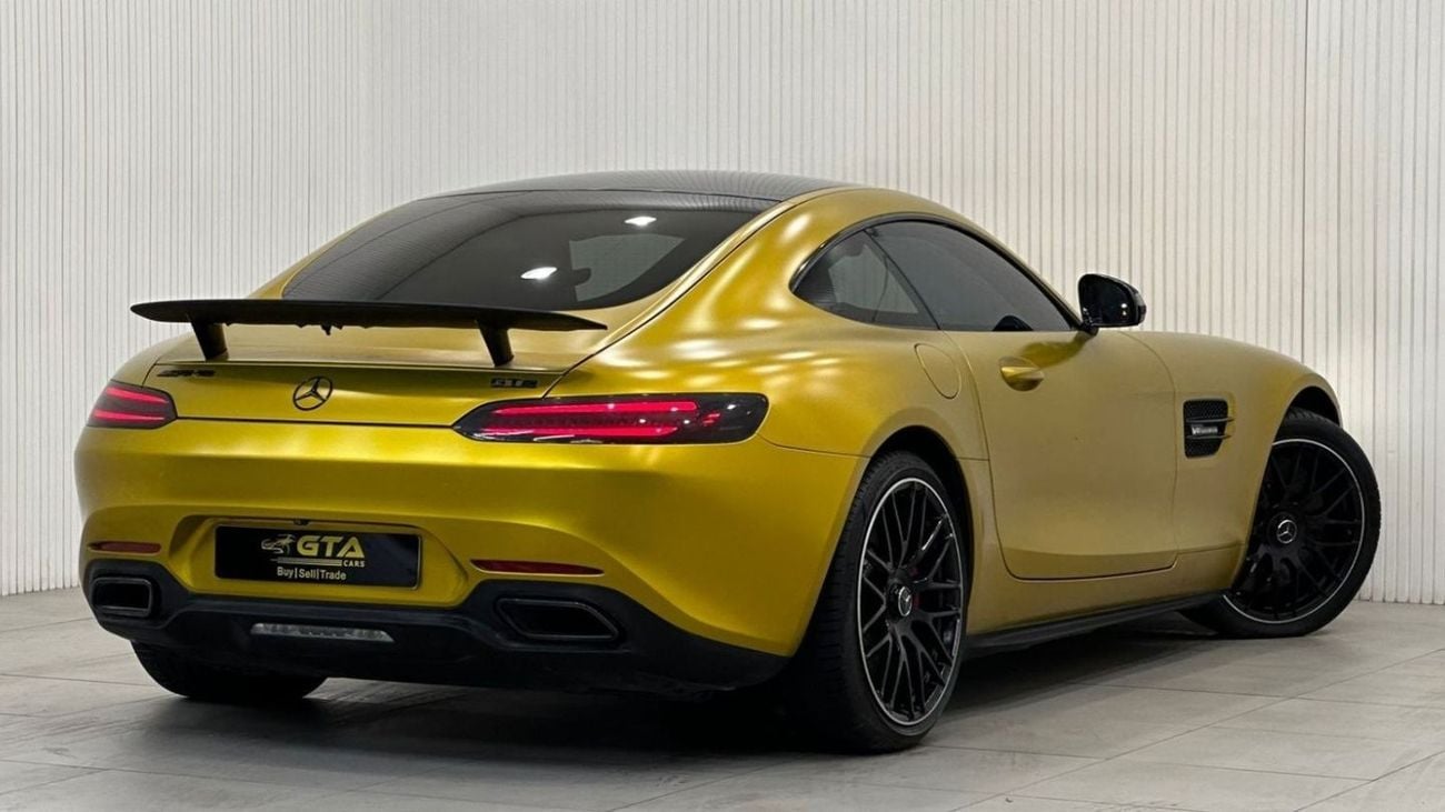 مرسيدس بنز AMG GT S 2016 Mercedes Benz GTS AMG Coupe, Mercedes Service Pack, Full Mercedes Service History, GCC