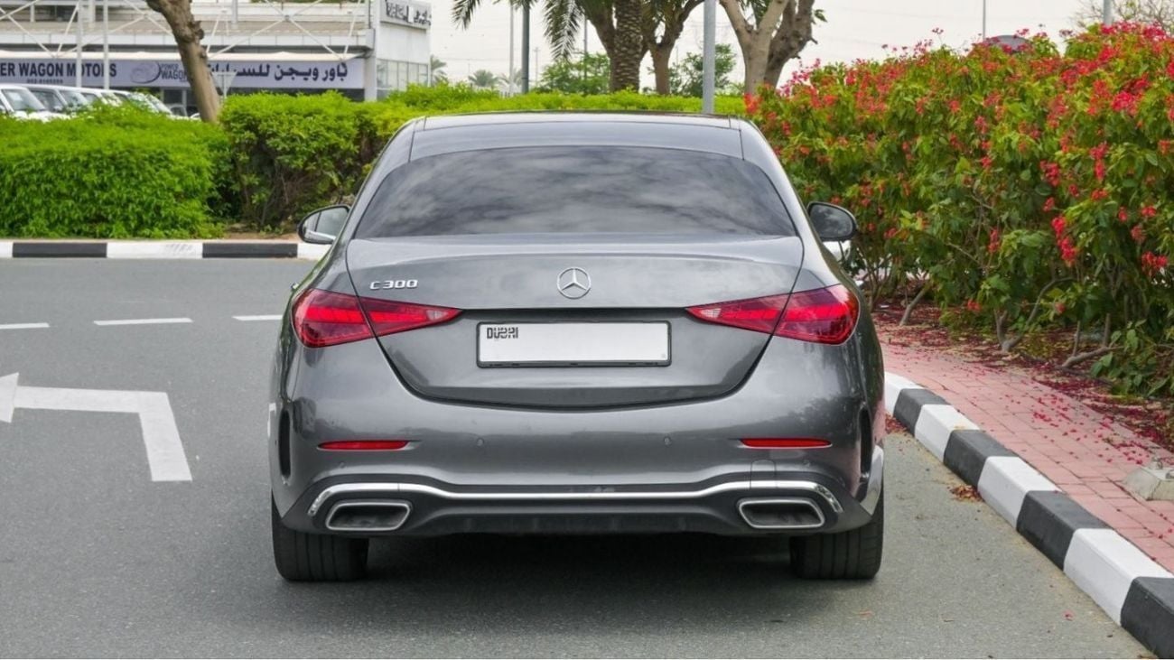 مرسيدس بنز C 300 Std Perfect Condition | Mercedes-Benz C300 2.0L | Panorama 360 degree cameras, With Warranty  | 2022