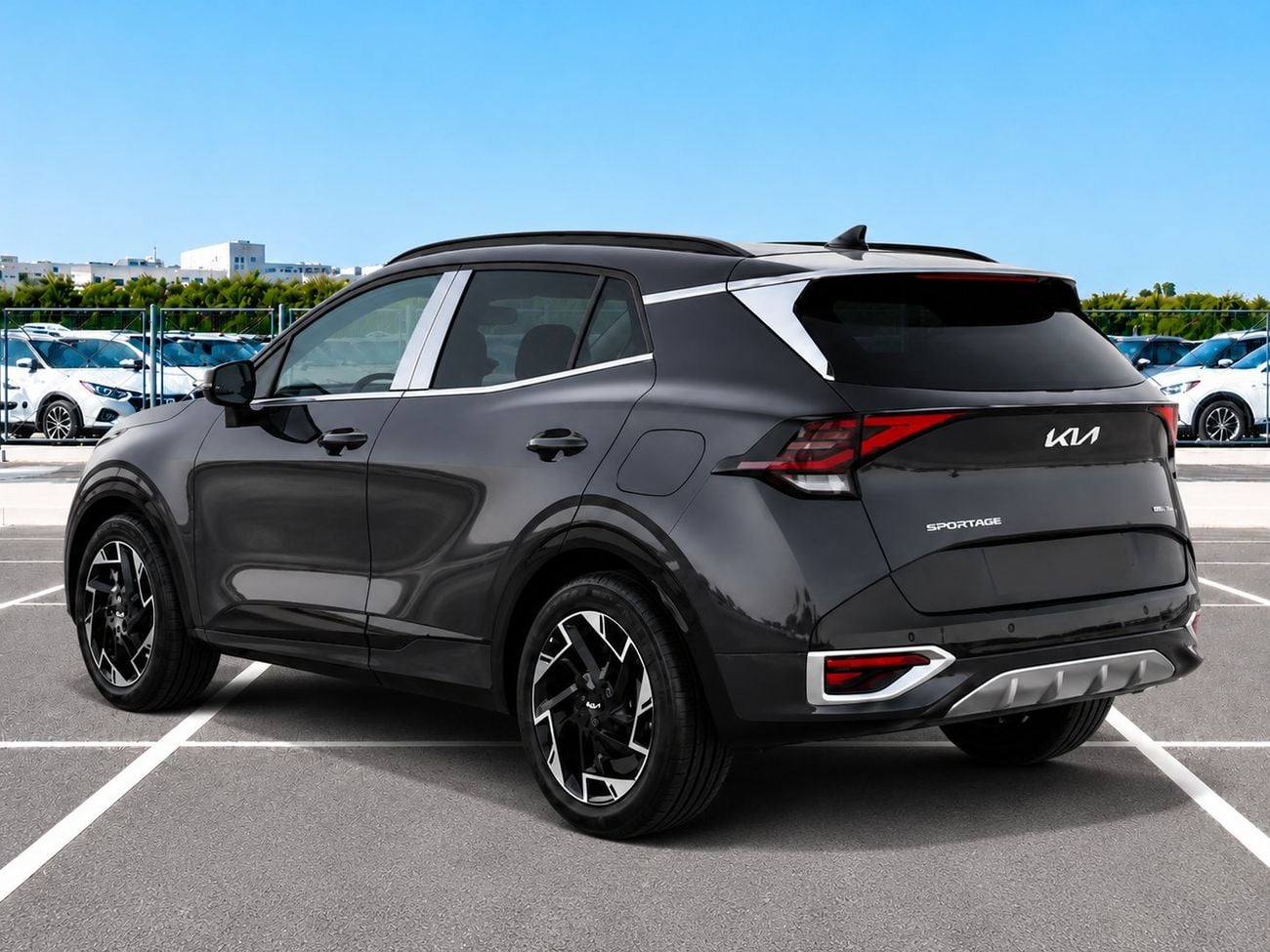 كيا سبورتيج ECTAI0002 - Kia Sportage GT Line - 1.6L Diesel Auto - Black - 2025