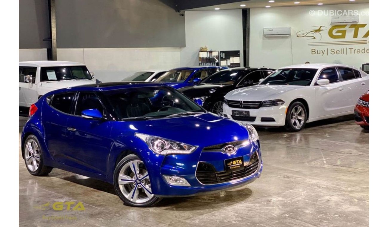 هيونداي فيلوستر 2016 Hyundai Veloster, Warranty, Service History, Fully Loaded, GCC