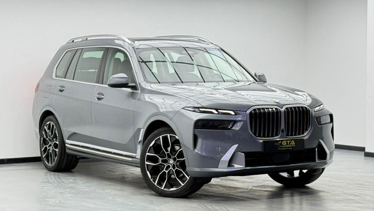 بي أم دبليو X7 2024 BMW X7 xDrive40i SE, 2028 BMW Warranty, Full BMW Service History, 7 Seater, GCC