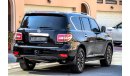 Nissan Patrol Platinum 2016 GCC under Warranty with Zero Down-Payment.