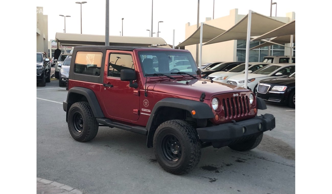 Jeep Wrangler Jeep Wrangler model 2012 car good condition low mileage