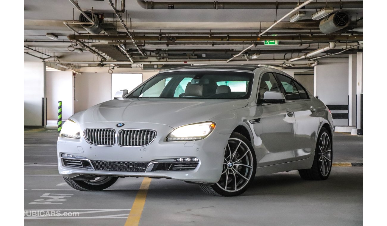 بي أم دبليو 650 i Gran Coupe 2015  under Warranty with Zero Down-Payment