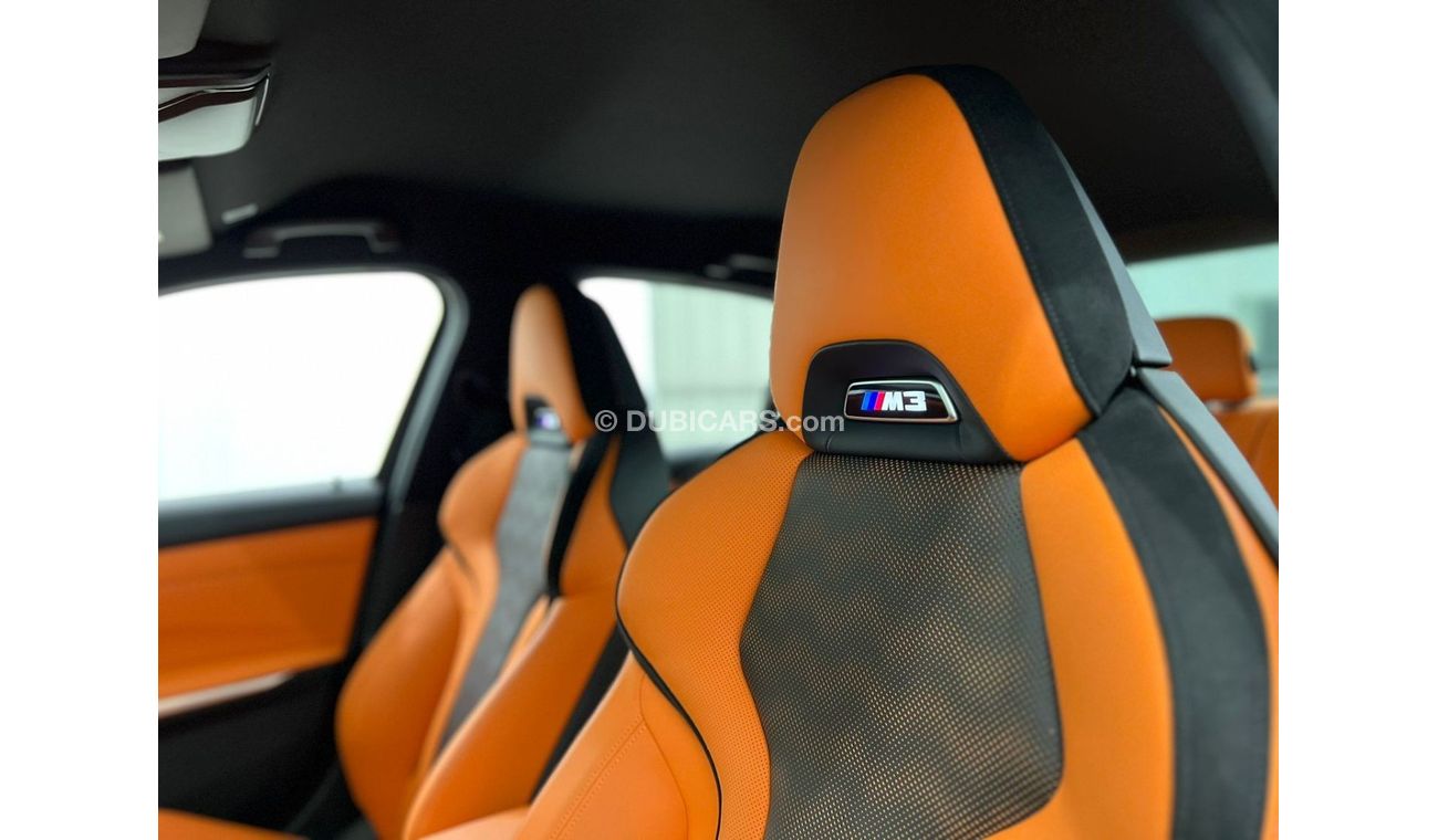 بي أم دبليو M3 2022 BMW M3 Competition, FEB 2027 BMW Warranty + Service Contract, GCC