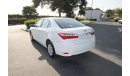 Toyota Corolla 4 Cylinder Petrol,with Warranty, MY2016